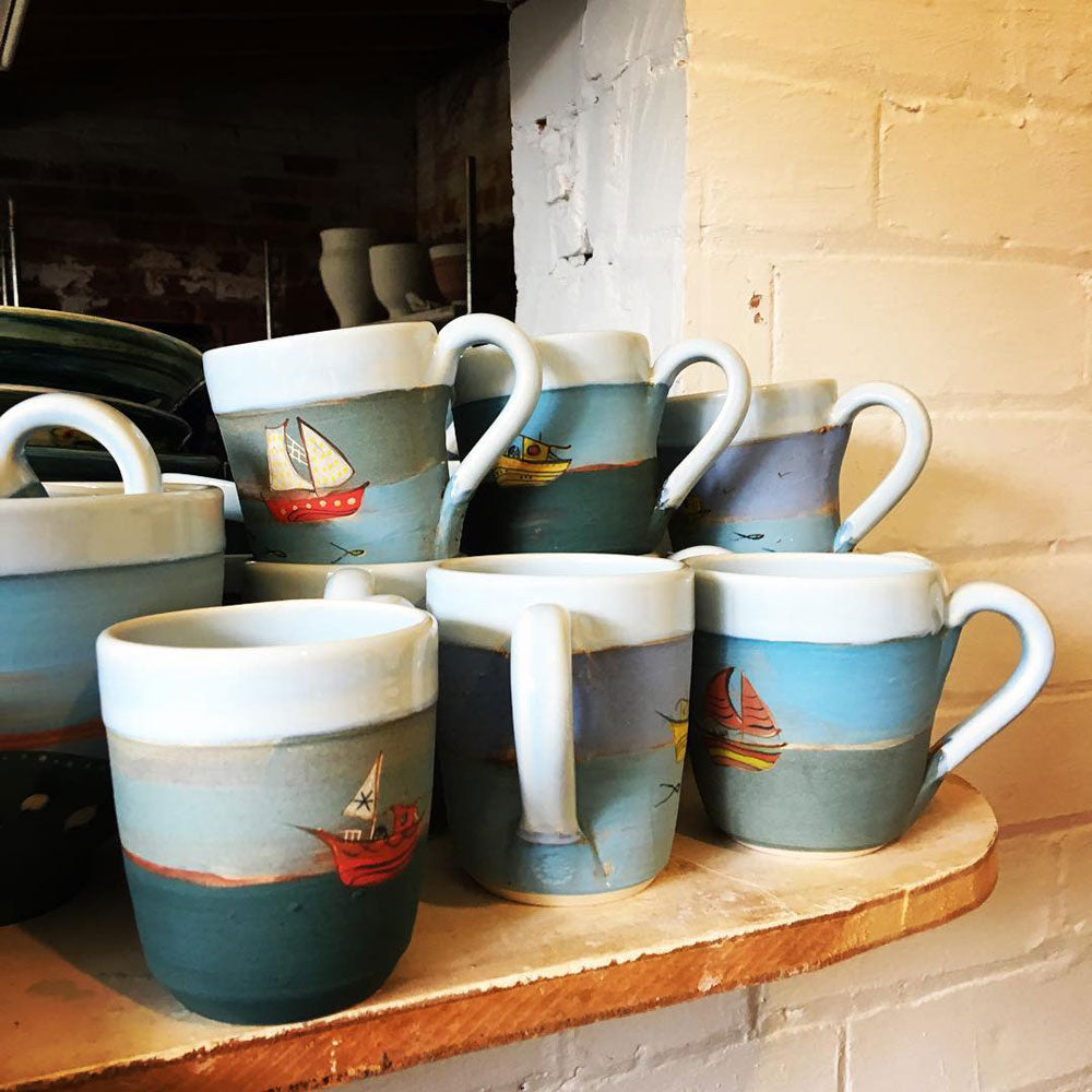 Boat mugs
