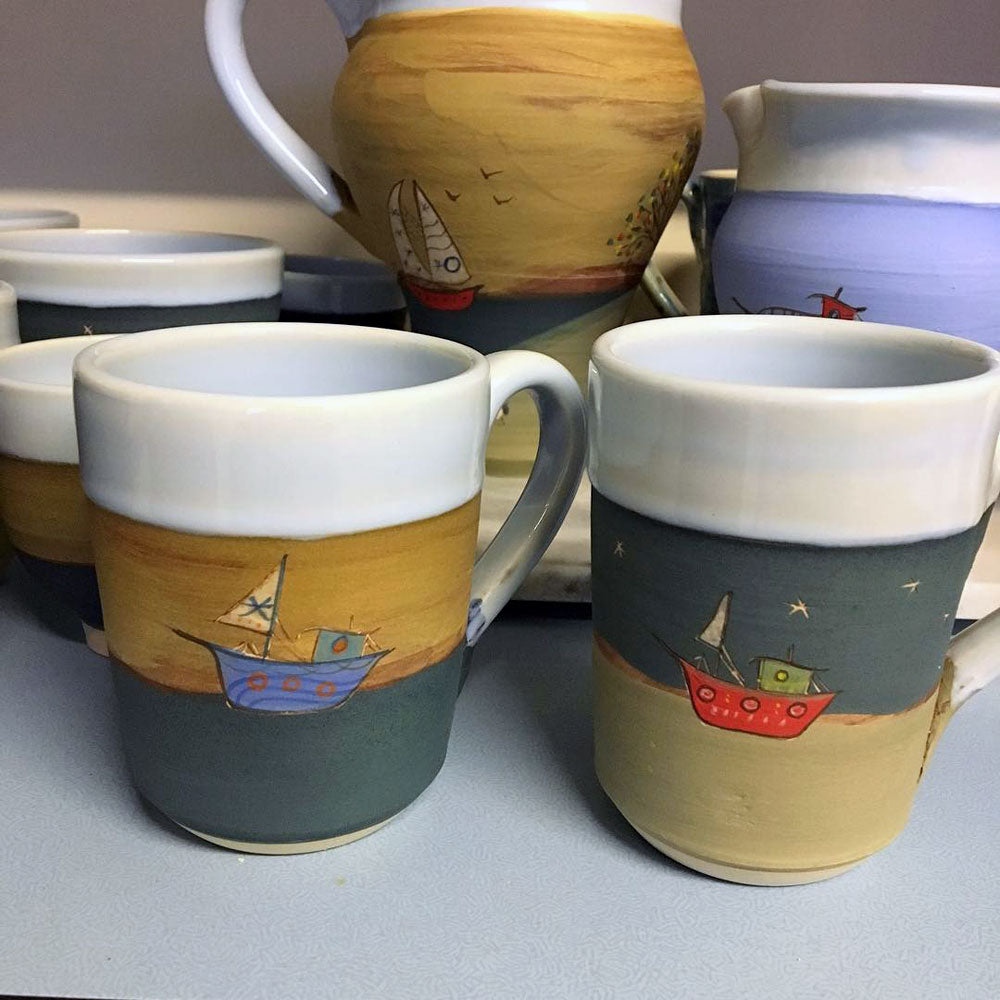 Boat mugs