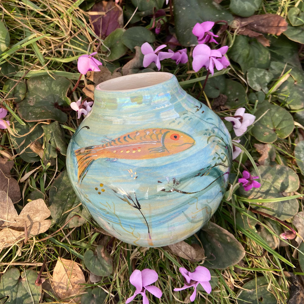 Fish Small Bulb Vase