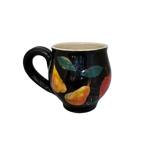 Fruit Latte Bowl Cup with Apples and Pears