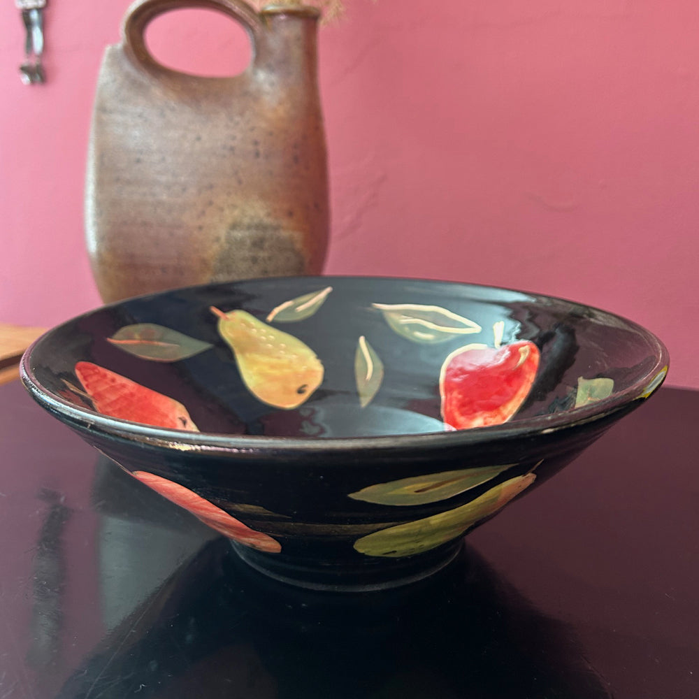 Apple and pear design fruit bowl
