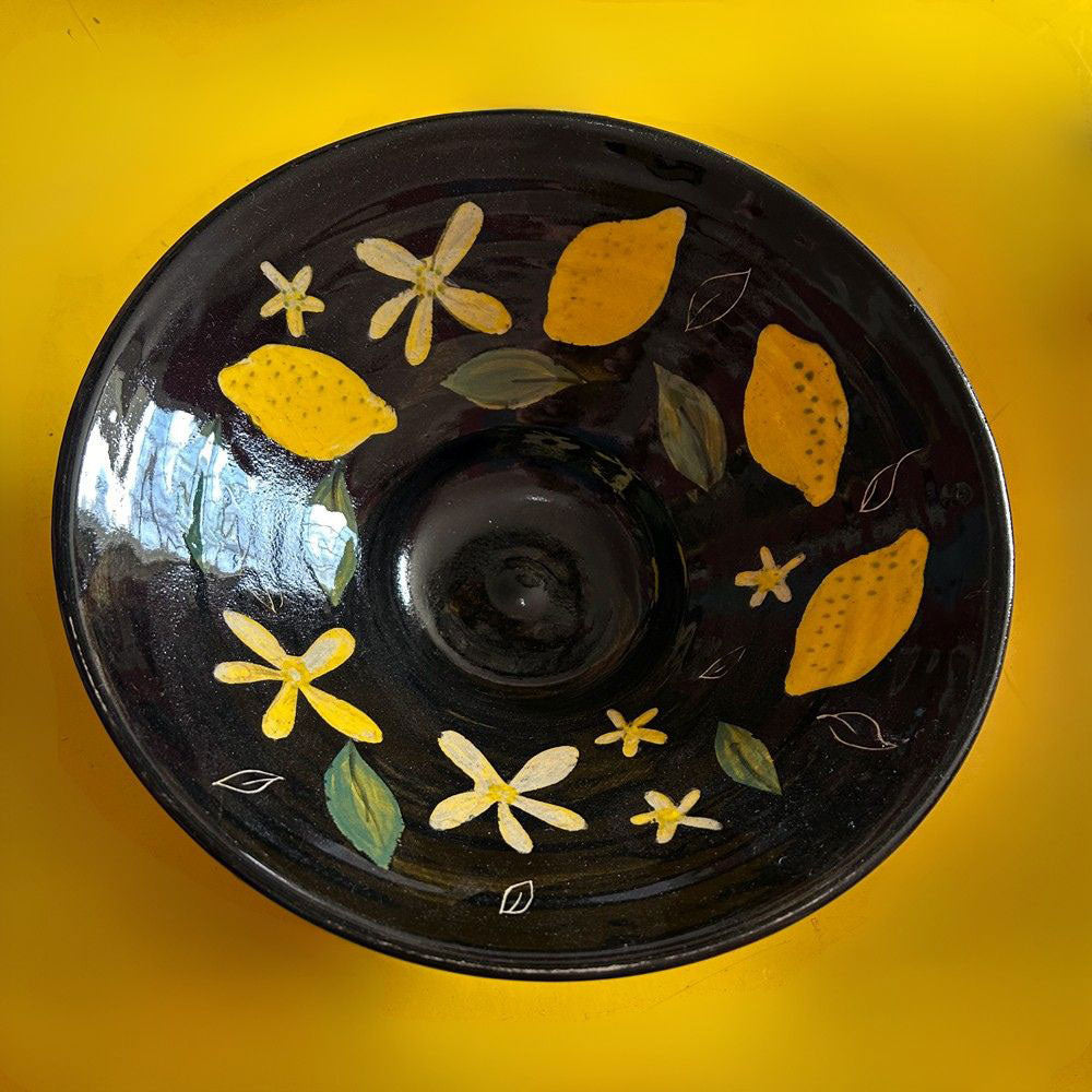 Lemon design fruit bowl
