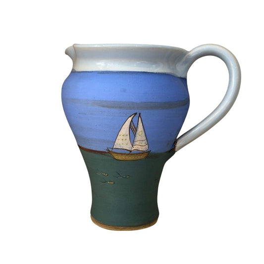 Boats Round Jug