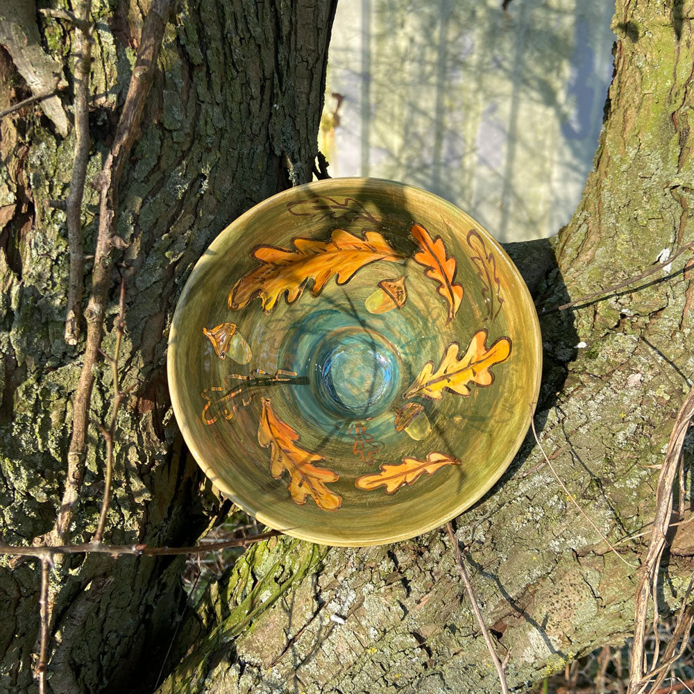 Oak Large Dish