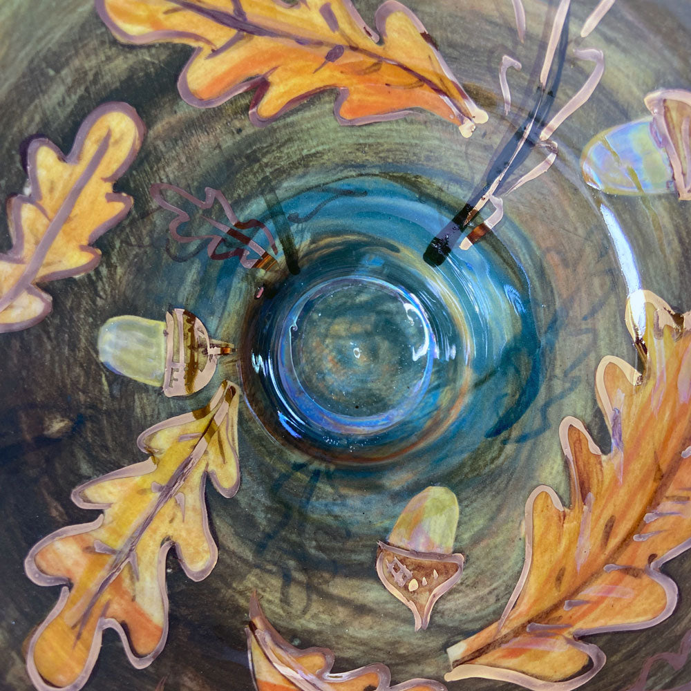 Oak Large Dish