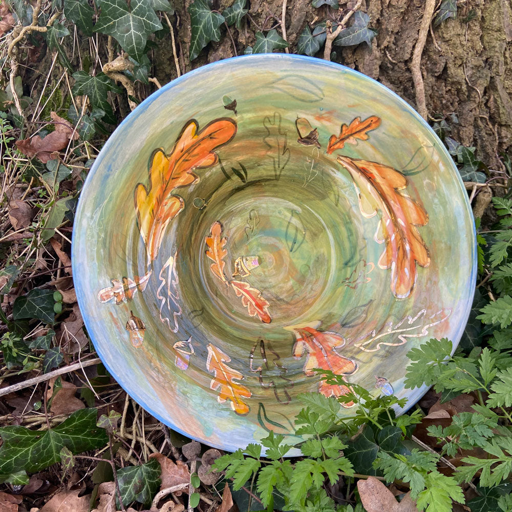 Oak Medium Dish