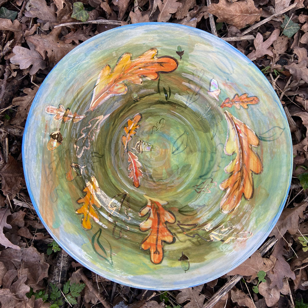 Oak Medium Dish