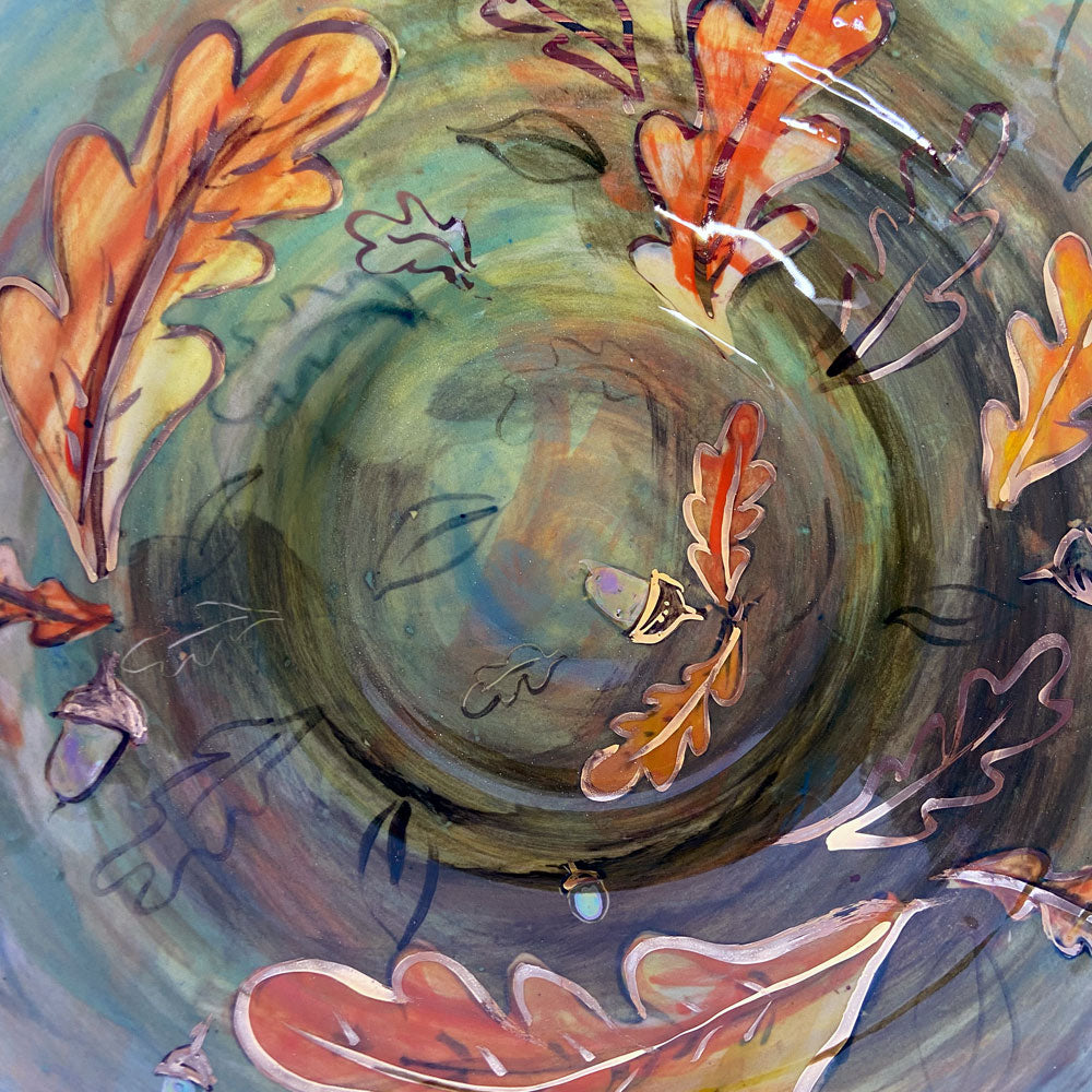 Oak Medium Dish